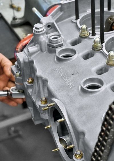 Neue Magnesium-Kurbelgehäuse für frühe 911