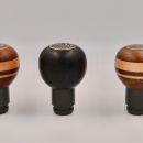 Porsche 911 Gear knob/MAHOGANY WOOD AND CANADIAN MAPLE (964/993/996/997).