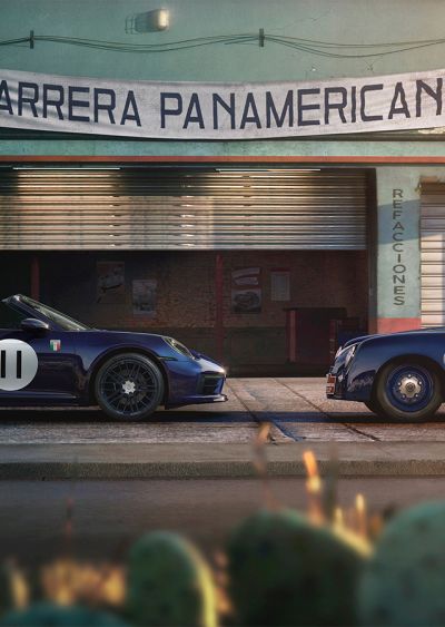 Porsche 911 Panamericana Special  Tribute To 356 Race Car