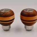 Mercedes GEAR KNOB/MAHOGANY WOOD AND CANADIAN MAPLE