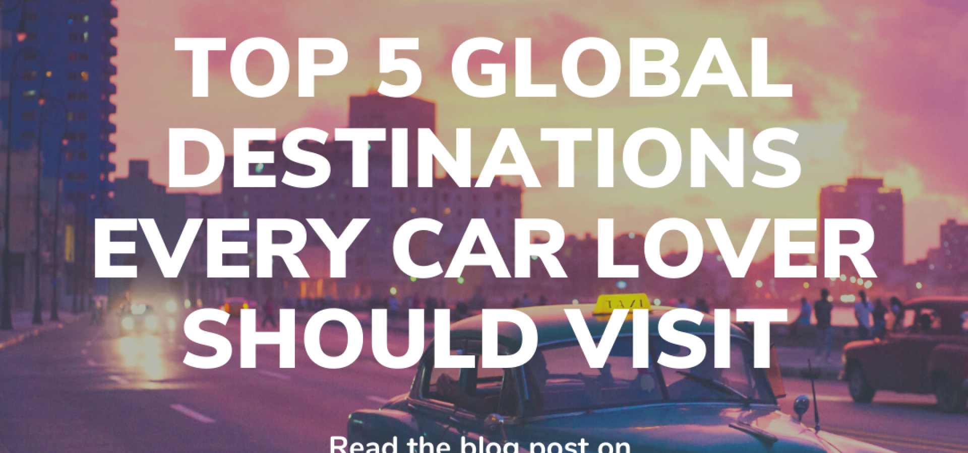 Top 5 Global Race Destinations