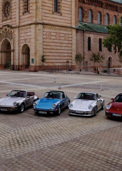 Porsche Heritage Experience durch die Pfalz