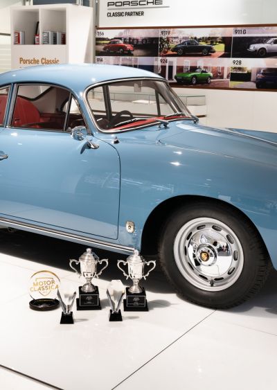 Porsche 356 B schafft den Hattrick