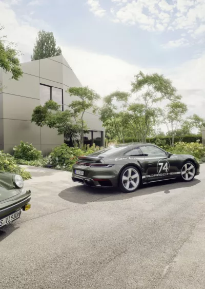 Unverwechselbares Jubiläumsmodell: der Porsche 911 Turbo 50 Jahre
