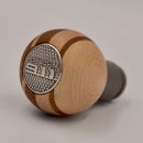 Porsche 911 Gear knob/MAHOGANY WOOD AND CANADIAN MAPLE (991/992)
