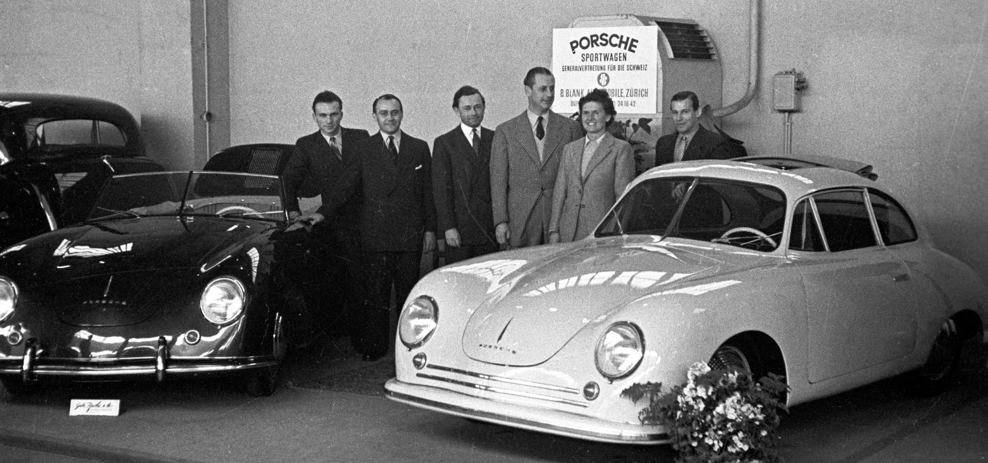 1949 PORSCHE 356 presented at Geneva
