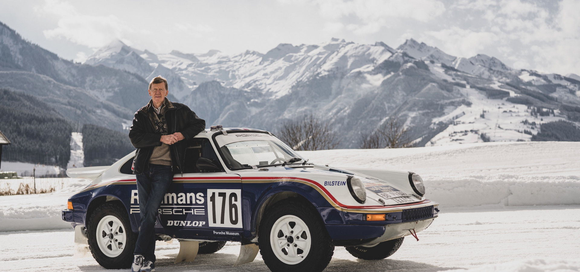 Porsche gratuliert Walter Röhrl zum 75. Geburtstag