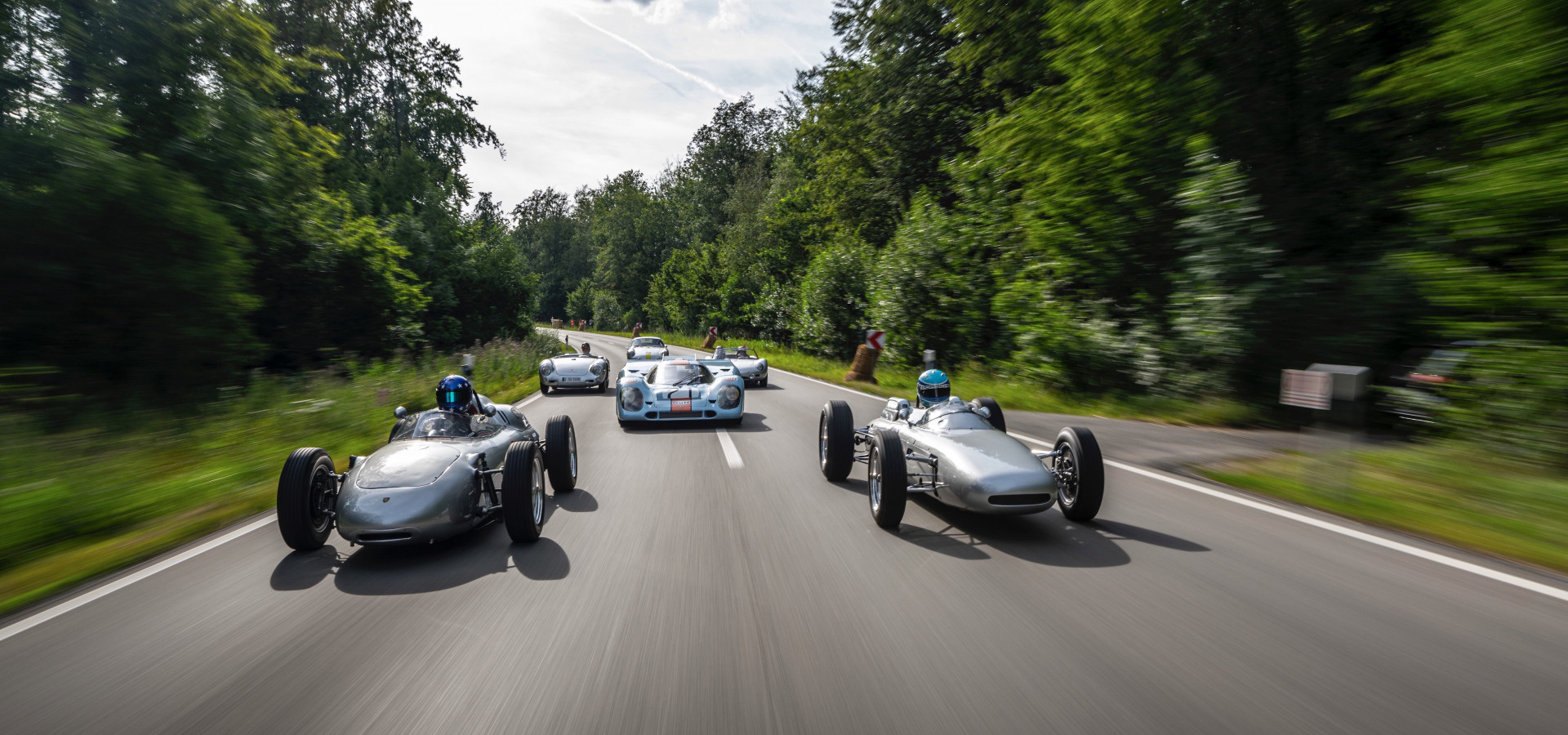 Legendäre Fahrzeuge aus dem Porsche Museum beim „Solitude Revival“