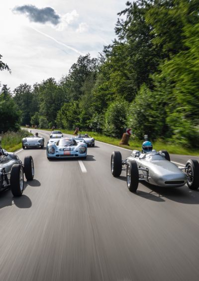 Legendary vehicles from the Porsche Museum at the “Solitude Revival”