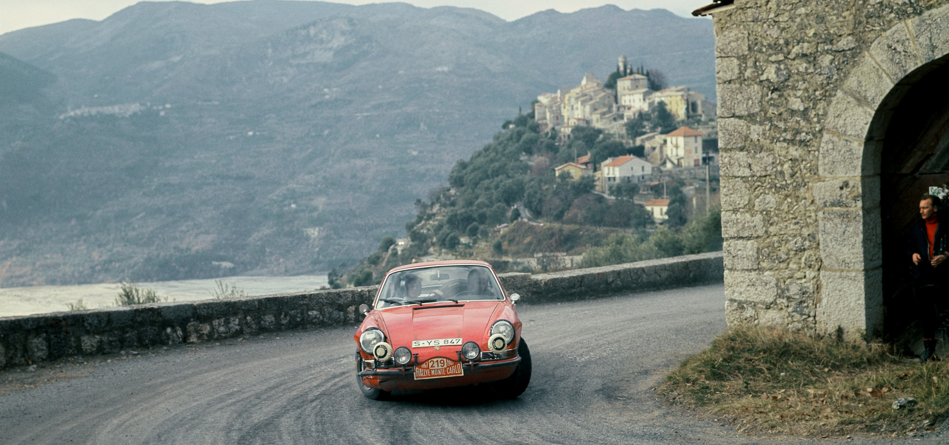 Porsche at the Monte Carlo Rally