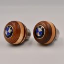 BMW GEAR KNOB/MAHOGANY WOOD AND CANADIAN MAPLE