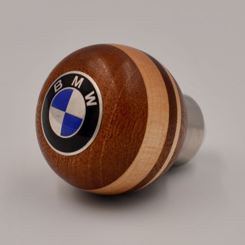 BMW Schaltknöpfe/Mahagoni mit kanadischem Ahorn