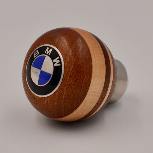 BMW Schaltknöpfe/Mahagoni mit kanadischem Ahorn