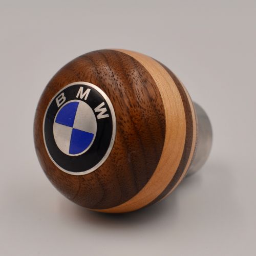 BMW Schaltknöpfe/Walnuss mit kanadischem Ahorn