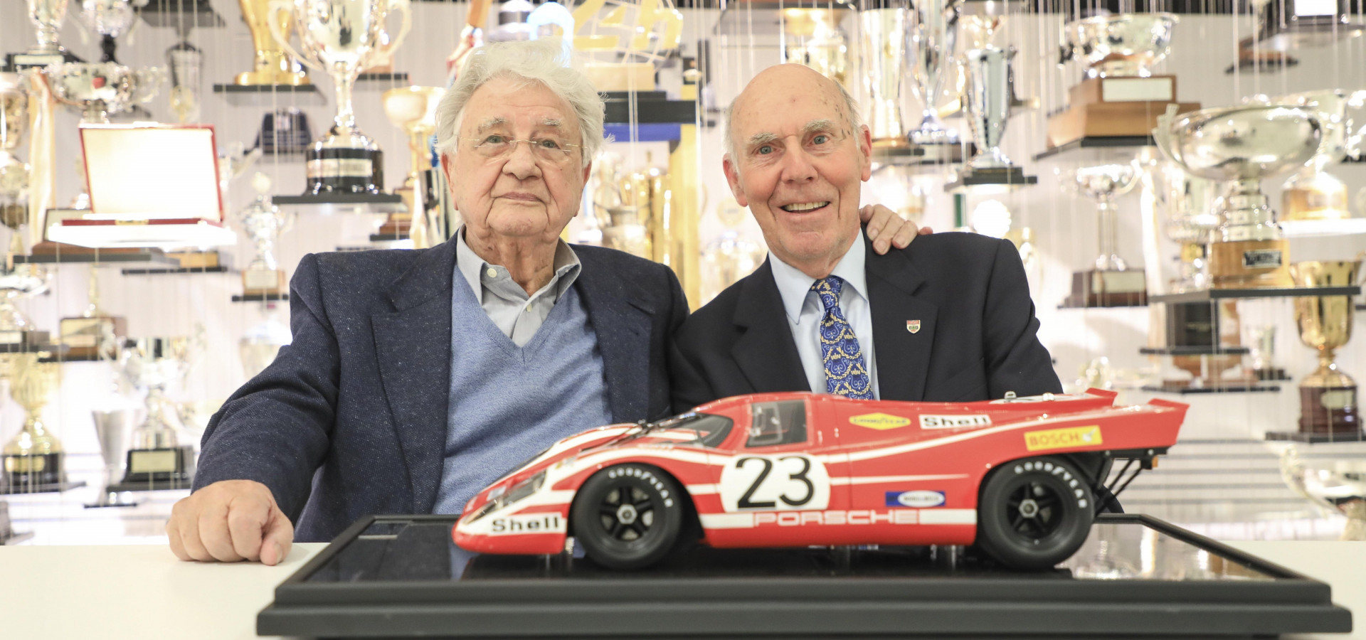 Porsche congratulates Richard Attwood on his 85th birthday