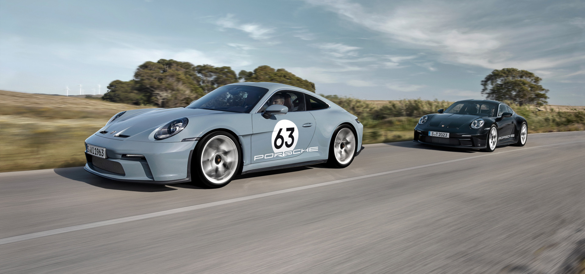 Der neue Porsche 911 S/T: puristisches Sondermodell zum 60. Jubiläum des 911