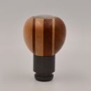 PORSCHE 944 GEAR KNOB/MAHOGANY WOOD AND CANADIAN MAPLE