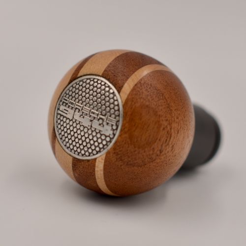 PORSCHE 944 GEAR KNOB/MAHOGANY WOOD AND CANADIAN MAPLE