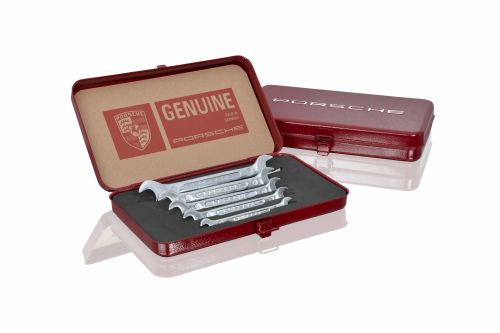 Porsche Classic Open-end spanner set with tool kit, 5 parts