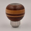 PORSCHE GEAR KNOB/MAHOGANY WOOD AND CANADIAN MAPLE