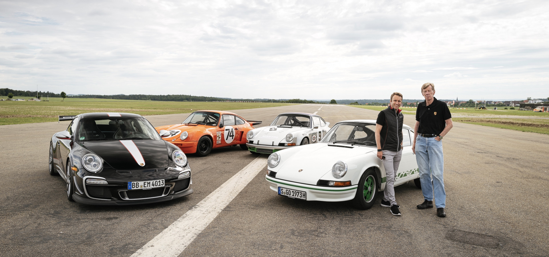 An entertaining journey into the past with Walter Röhrl and Timo Bernhard