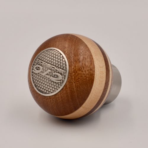 PORSCHE 912 GEAR KNOB/MAHOGANY WOOD AND CANADIAN MAPLE