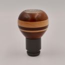 PORSCHE 968 GEAR KNOB/MAHOGANY WOOD AND CANADIAN MAPLE