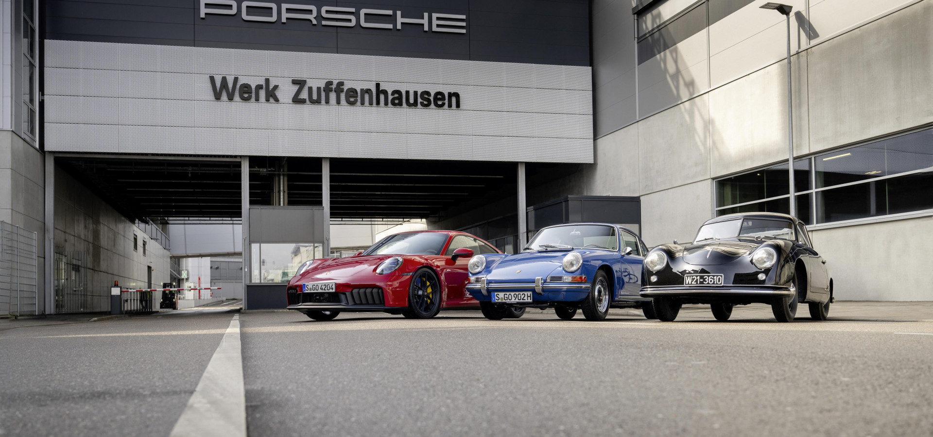 Porsche has been manufacturing in Zuffenhausen for 75 years