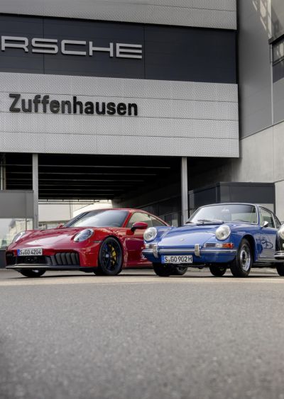 Porsche has been manufacturing in Zuffenhausen for 75 years