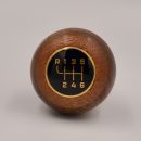 "6 gear pattern" / MAHOGANY WOOD AND Walnut (991. 992).