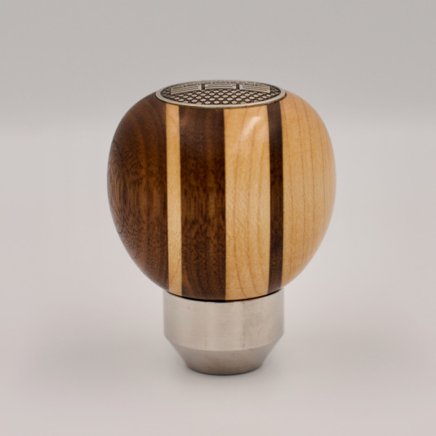 PORSCHE 356 GEAR KNOB/WALNUT TREE AND CANADIAN MAPLE - GoClassic
