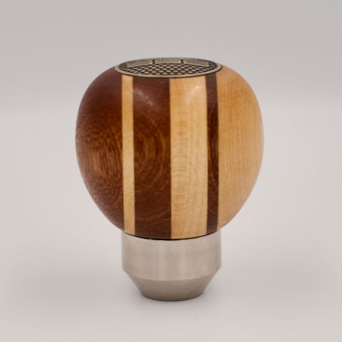 PORSCHE 356 GEAR KNOB/MAHOGANY WOOD AND CANADIAN MAPLE