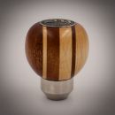 PORSCHE 911 GEAR KNOB/MAHOGANY WOOD AND CANADIAN MAPLE