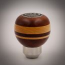 PORSCHE 911 GEAR KNOB/MAHOGANY WOOD AND CANADIAN MAPLE